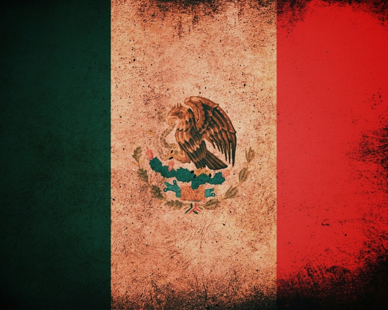 Флаг Мексики обои
