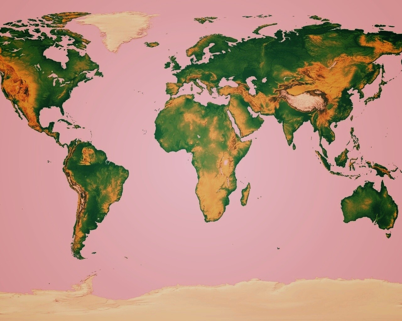 Карта мира обои