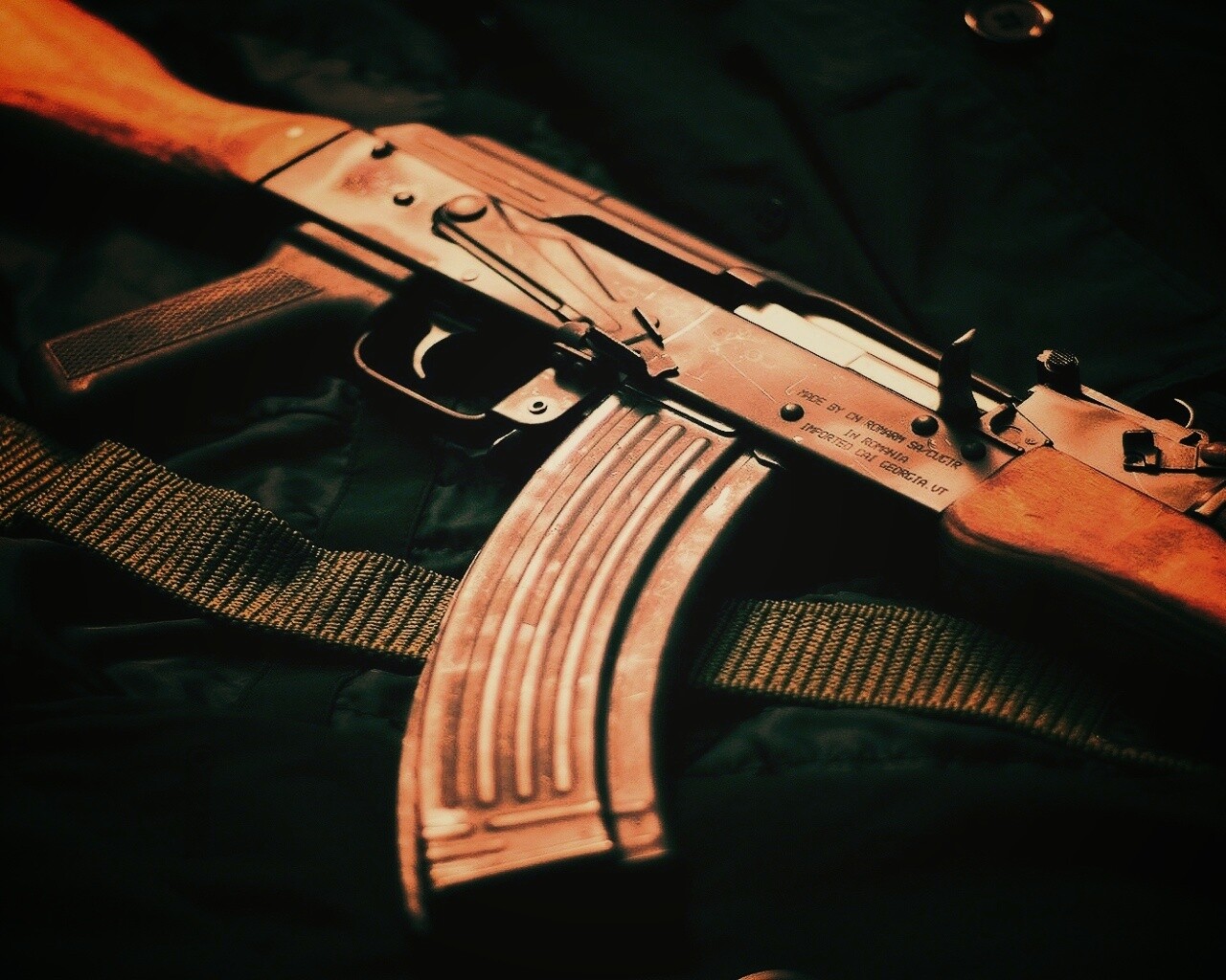 Автомат Калашникова обои