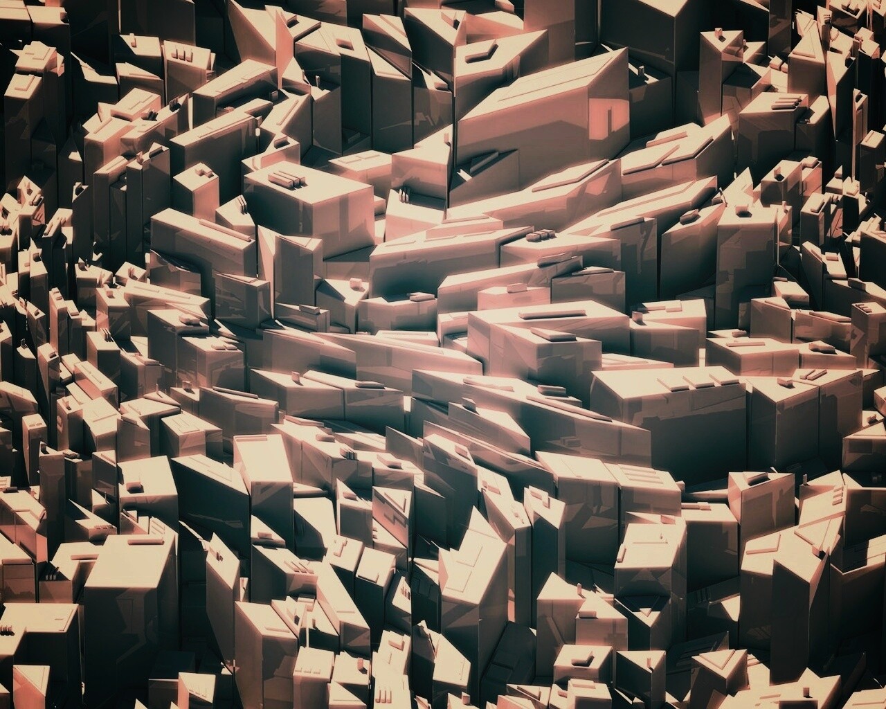 Городская абстракция обои