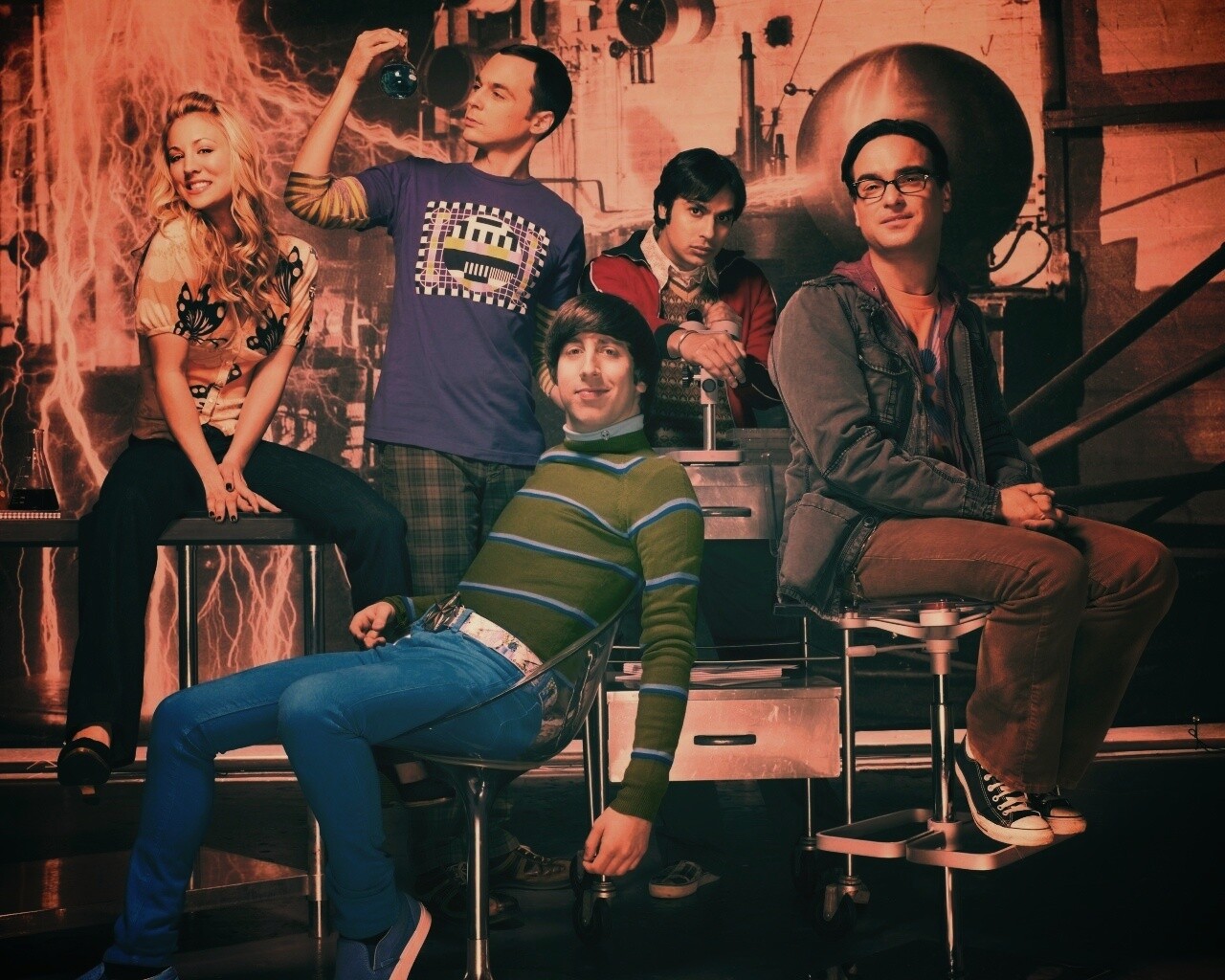 Теория большого взрыва обои