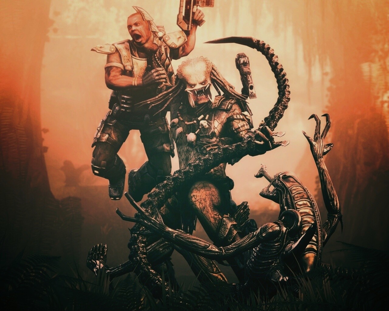 Alien vs Predator 2 обои