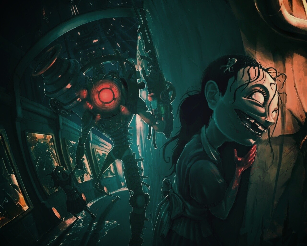 Фанарт Bioshock обои