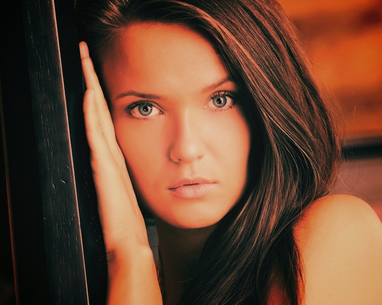 Выразительное лицо обои