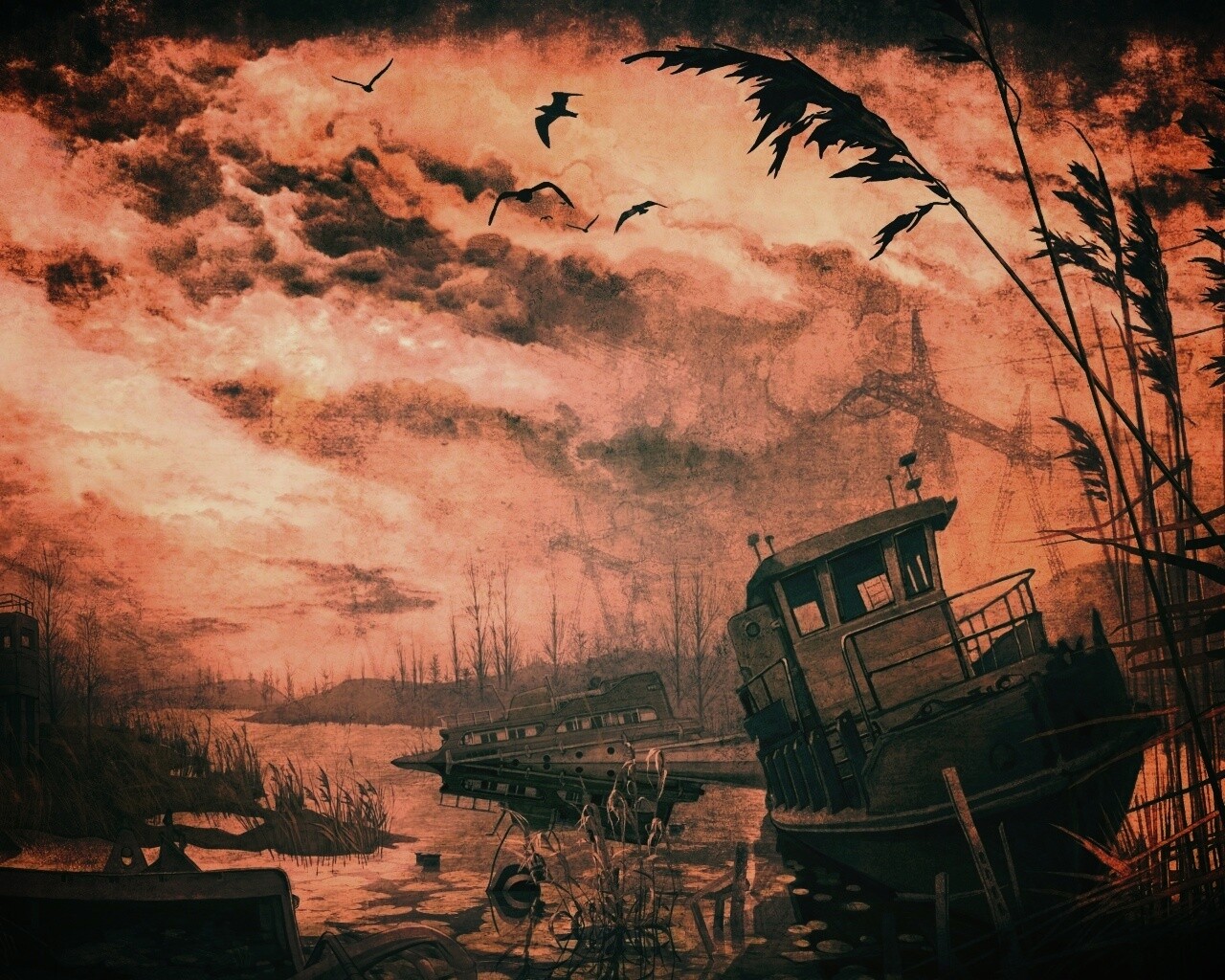 Вселенная сталкера обои