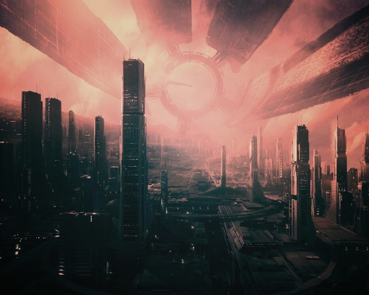 Цитадель из Mass Effect обои