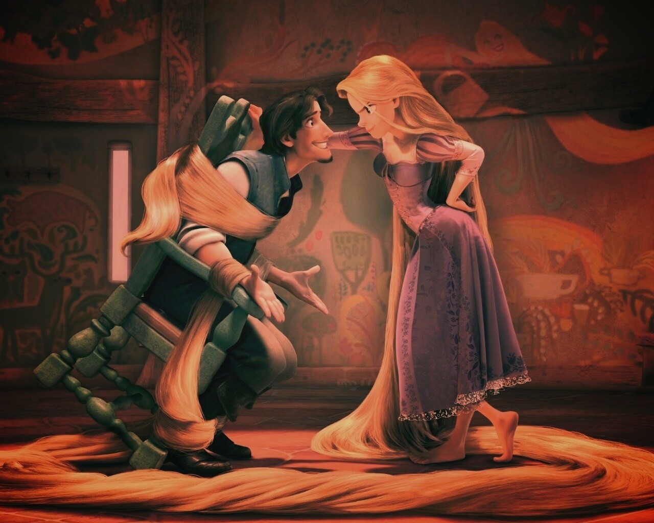 Рапунцель обои