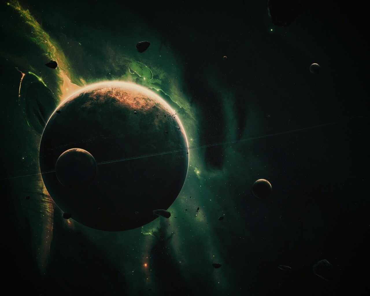 Неизвестная планета обои