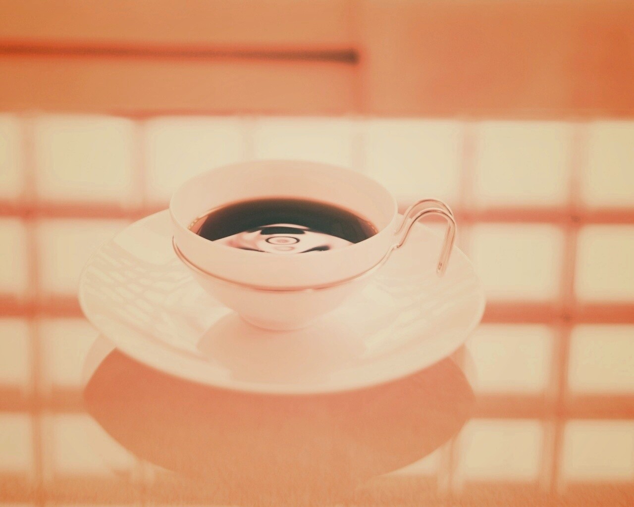 Чашечка кофе обои