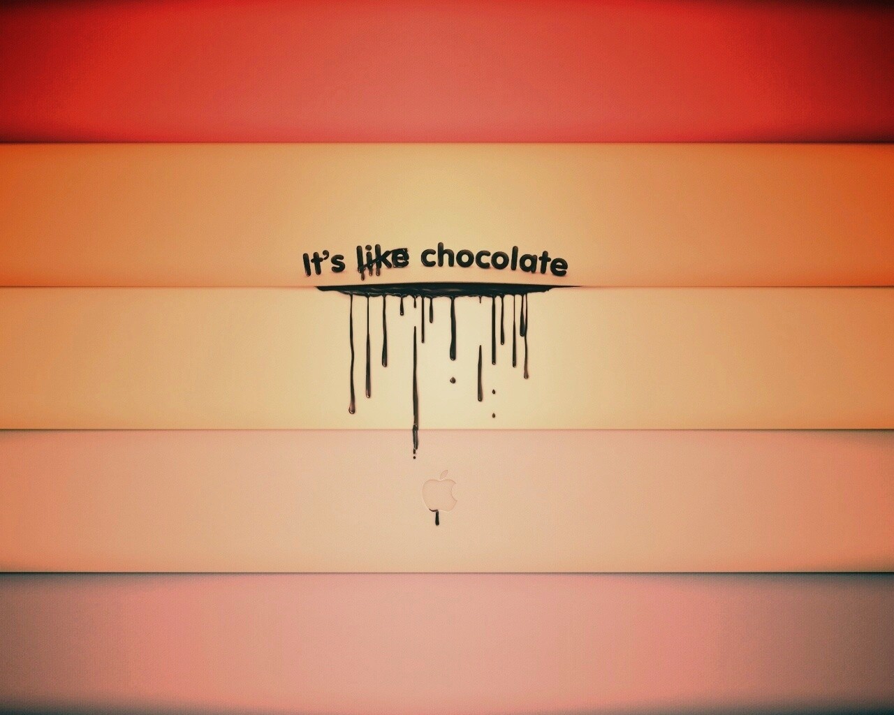 It"s not like chocolate обои