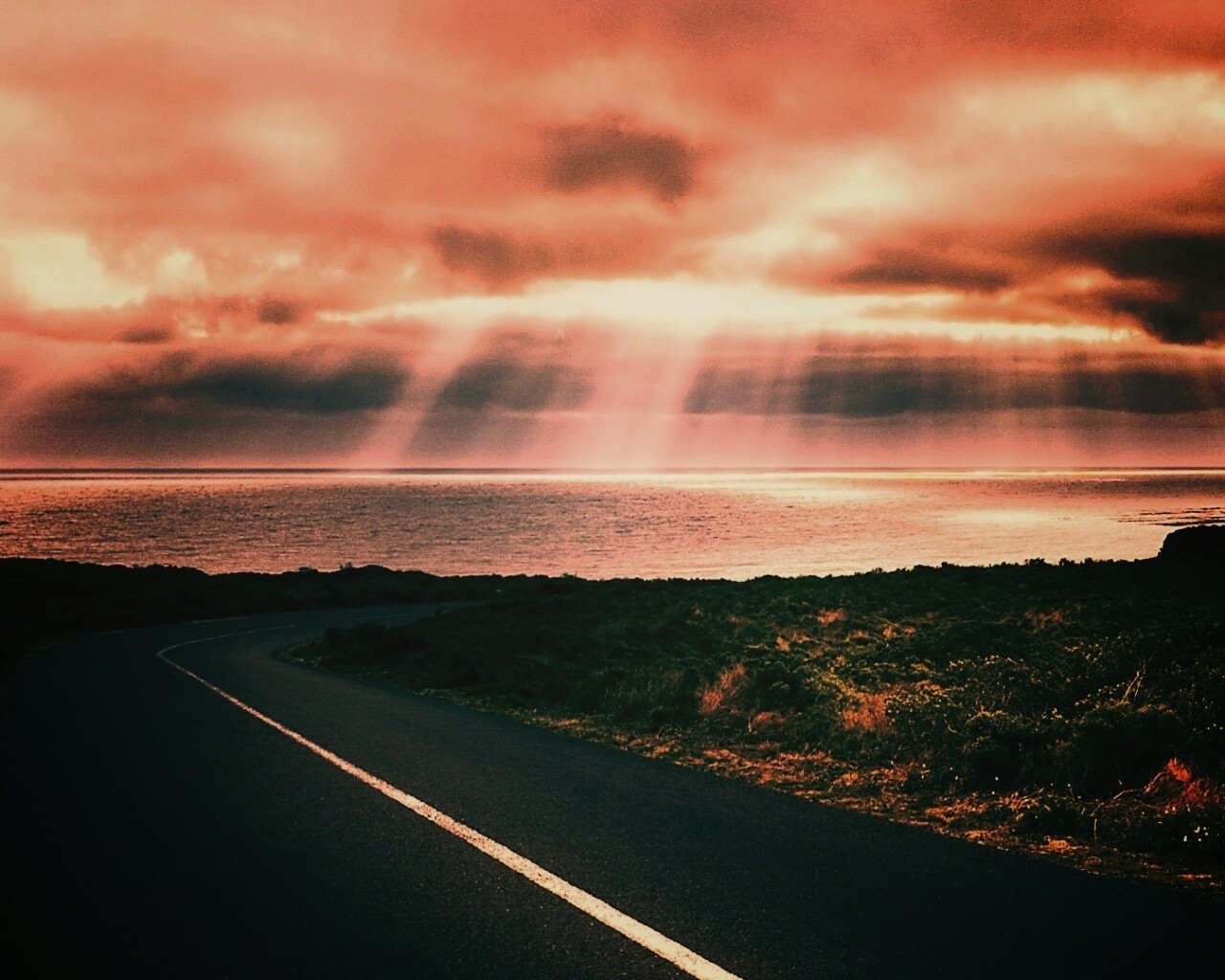 Дорога обои