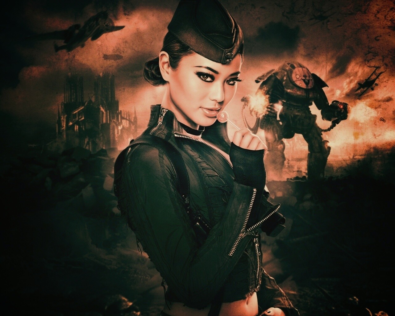 Эмбер из Sucker Punch обои