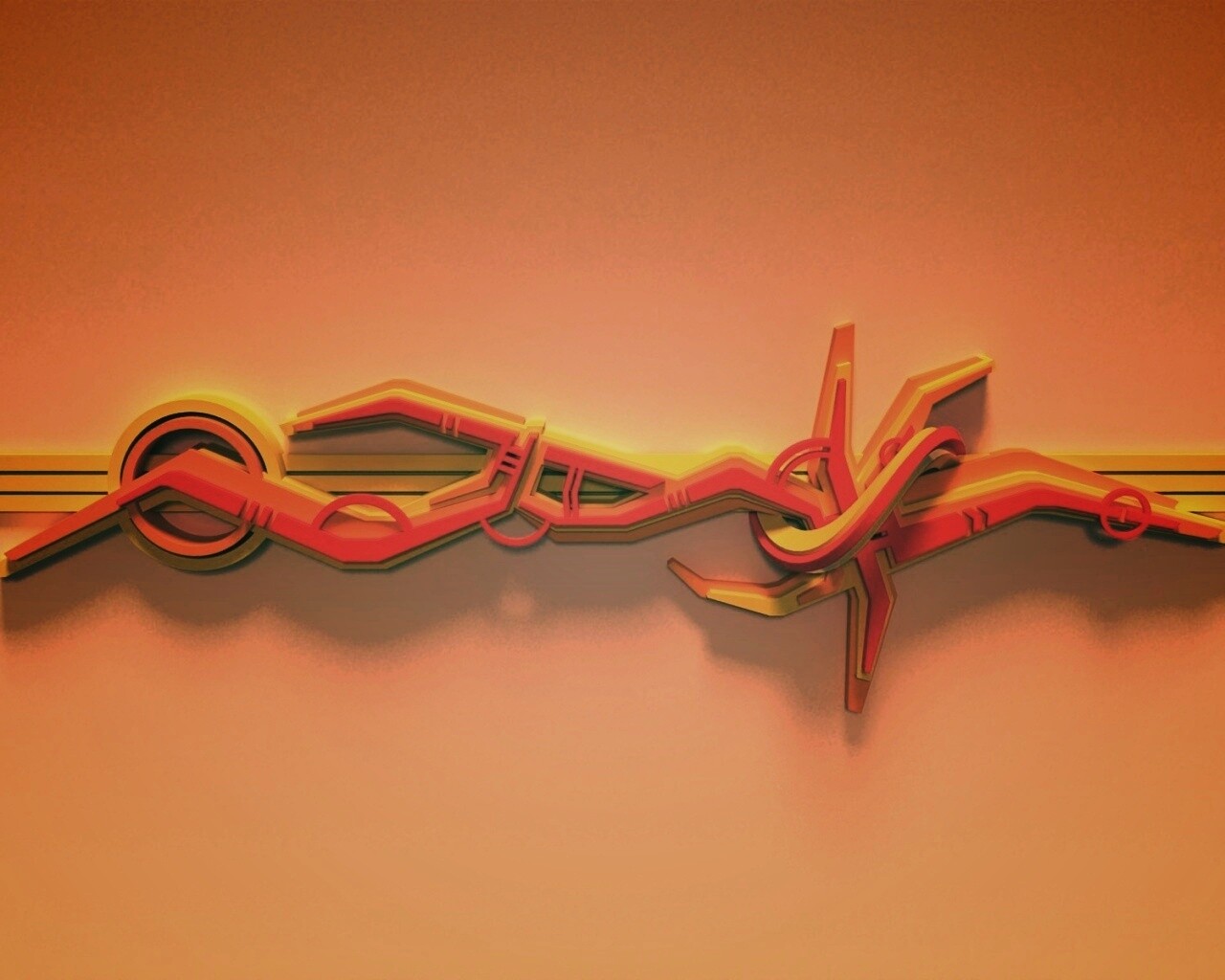 3D Граффити обои