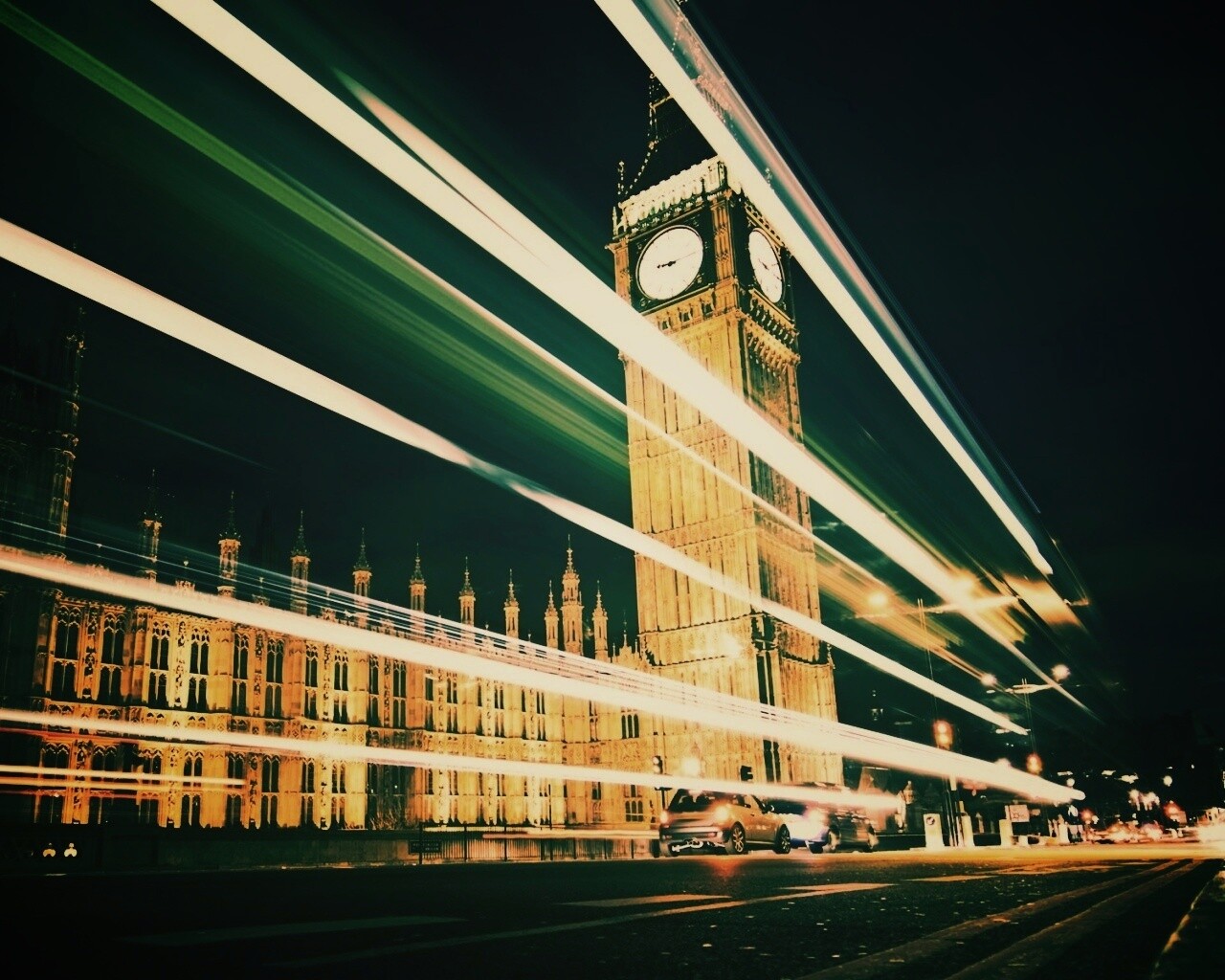 Лондон на скорости обои