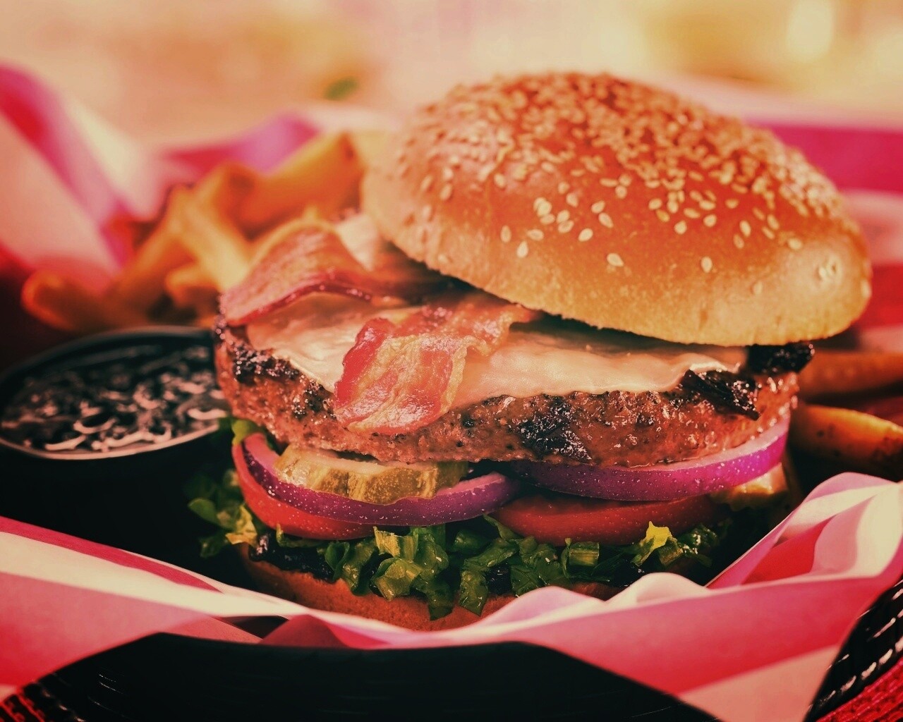 Вкусный сэндвич обои