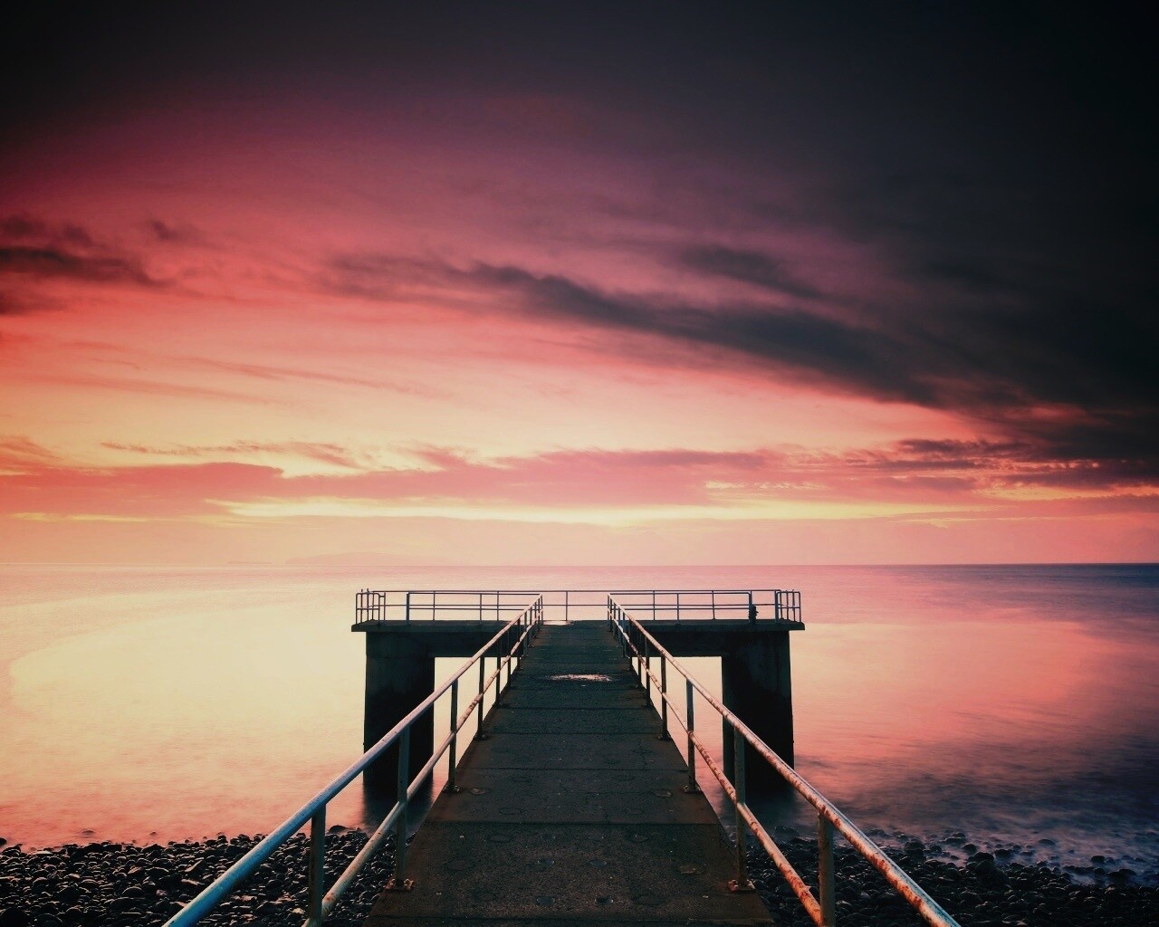 Старый пирс обои