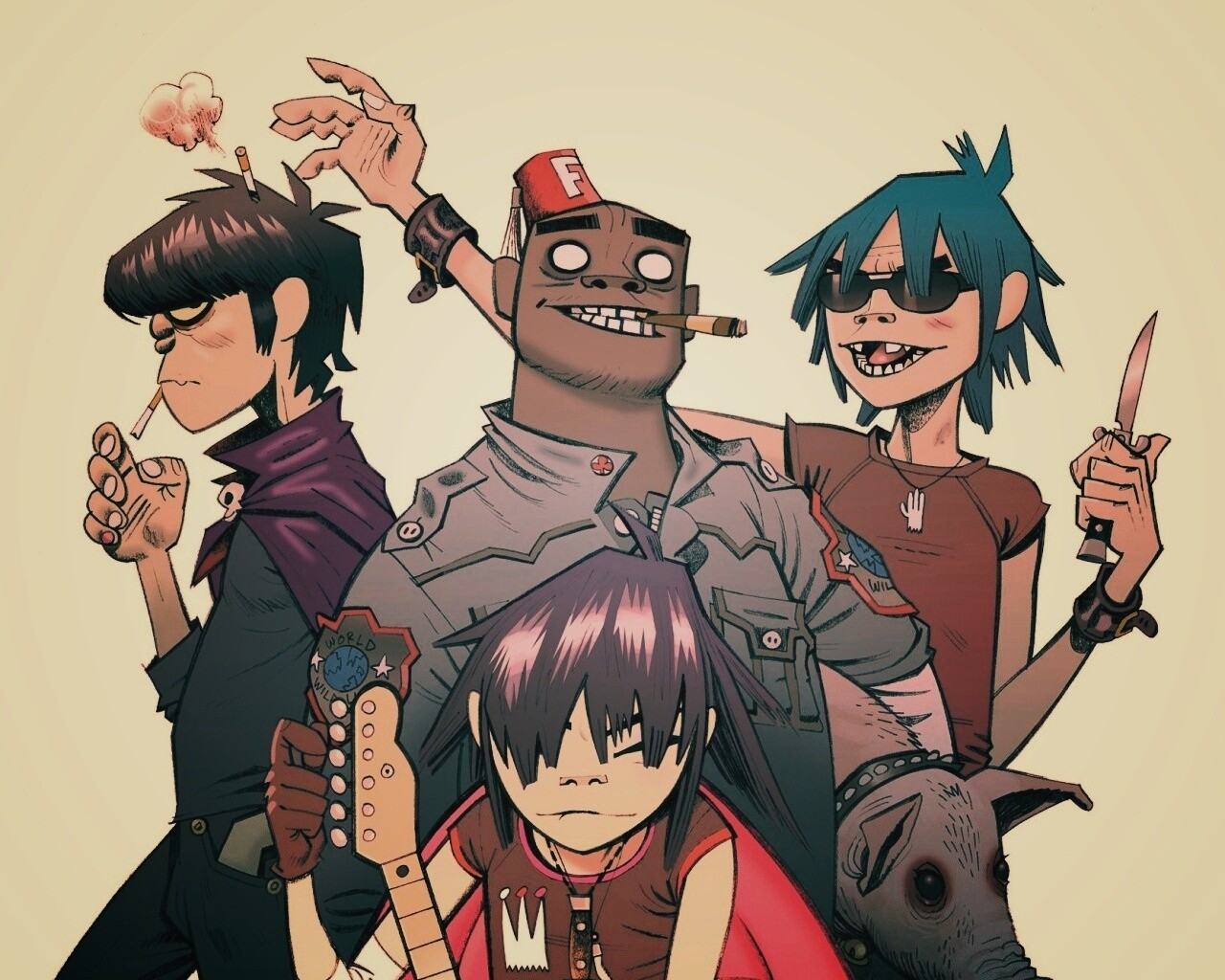Gorillaz обои