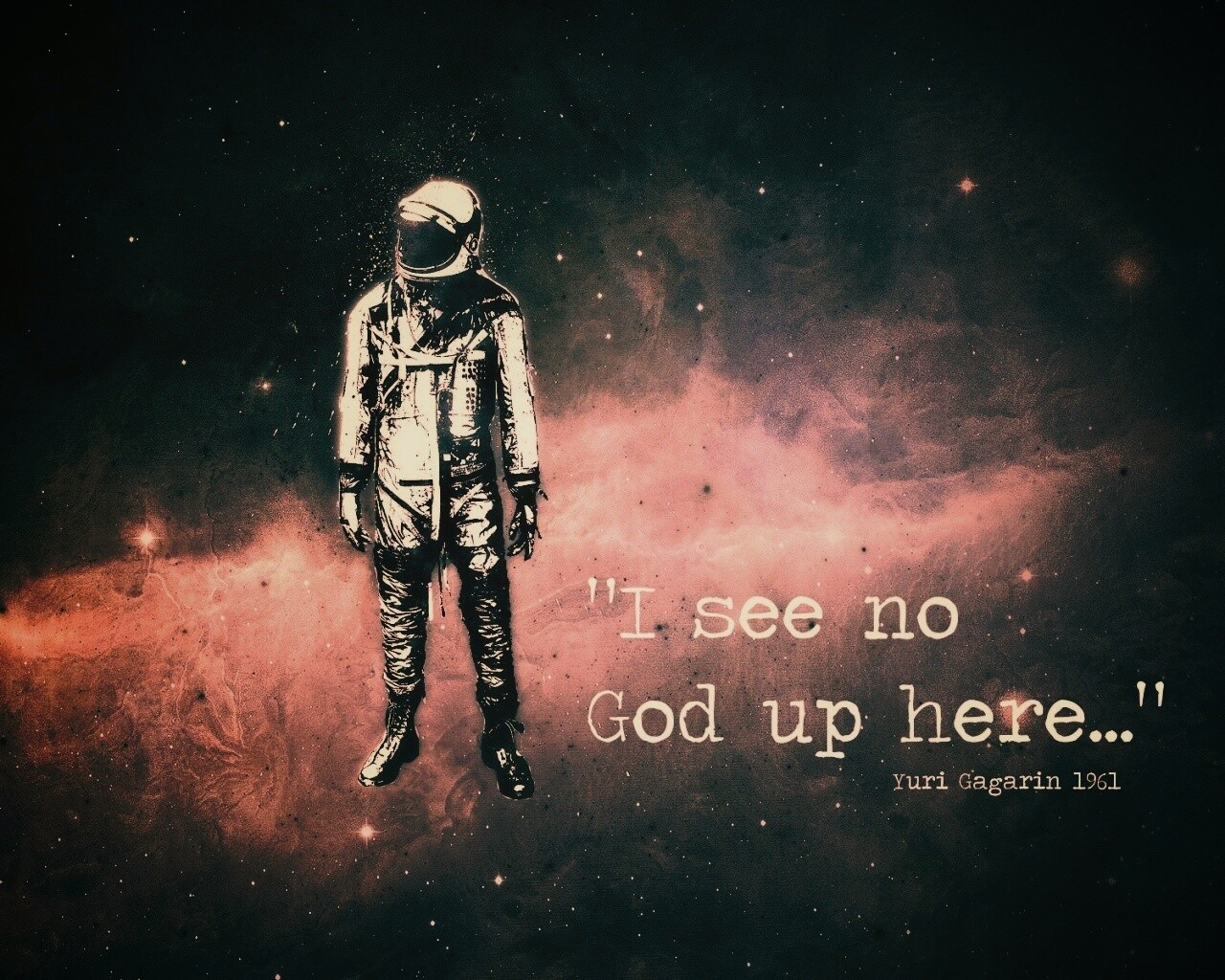 Я не видел там бога обои