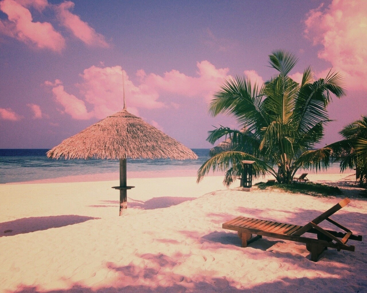 Рай на мальдивах обои