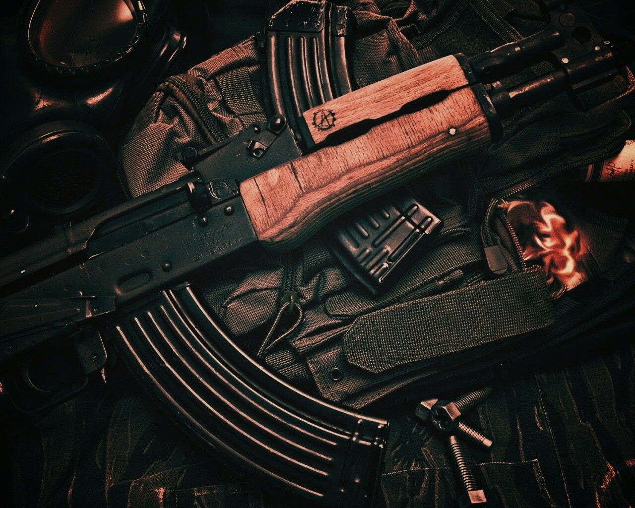 Автомат АК-47 обои