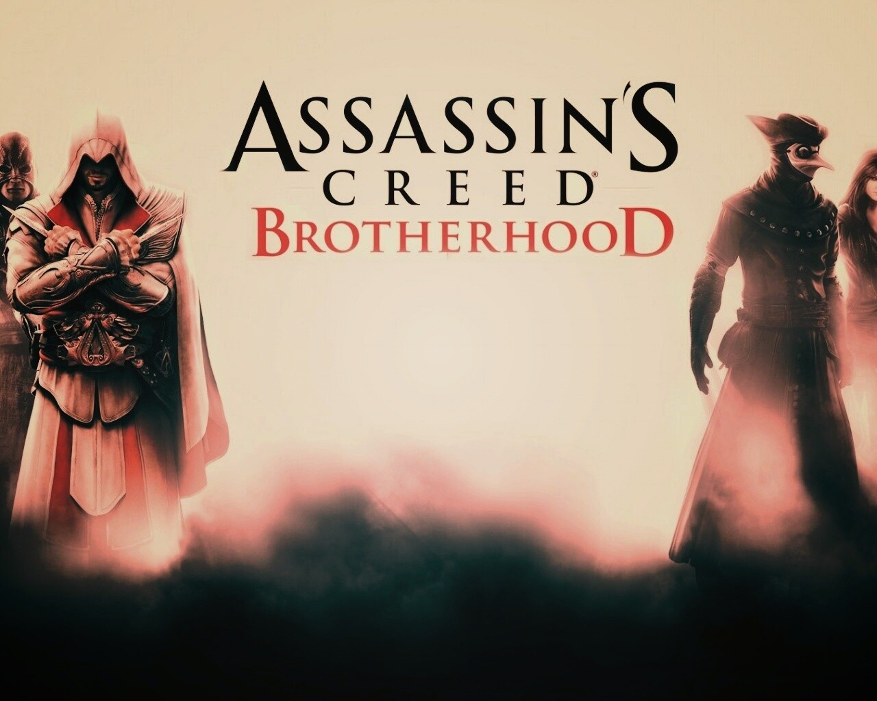 Персонажи игры Assasin"s Creed Brotherhood обои