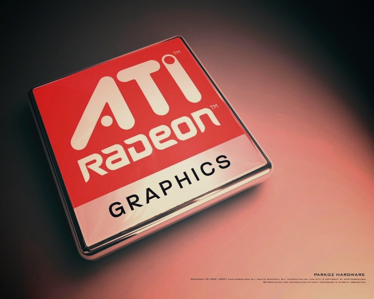 Логотип Ati Radeon Graphics обои