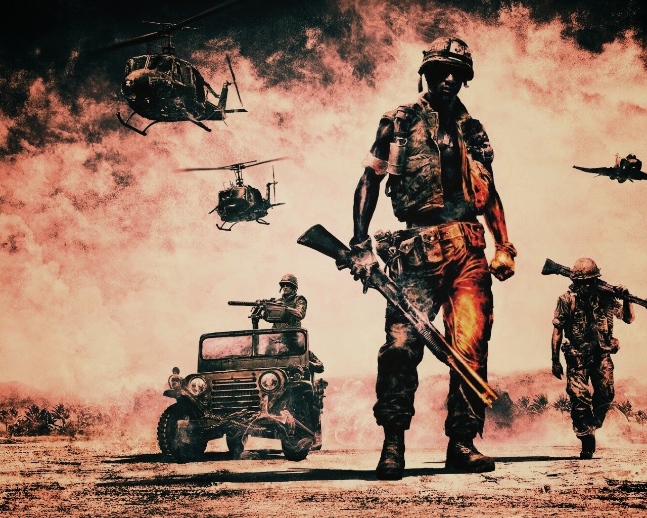 Battlefield Bad Company 2 Vietnam обои