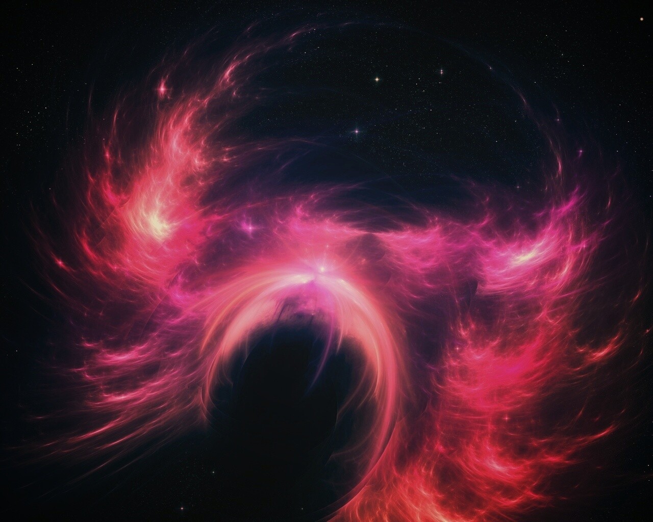 Сиреневая туманность обои