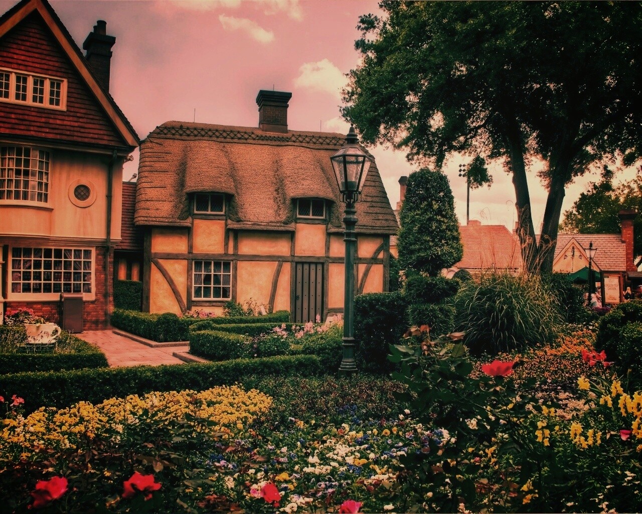 Провинциальный городок обои