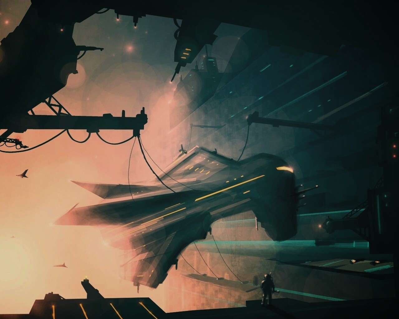 Космопорт обои