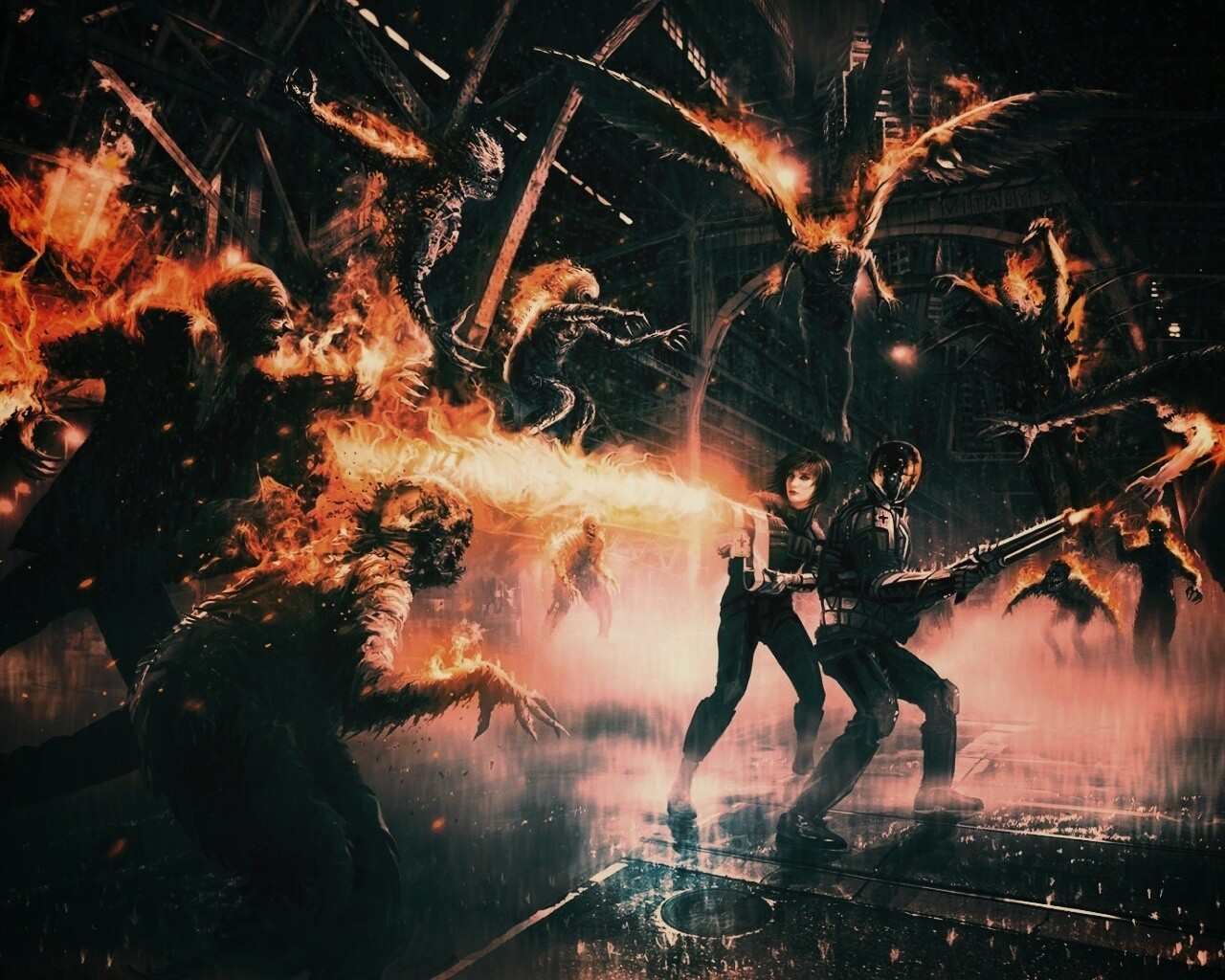 Игровой фанарт обои