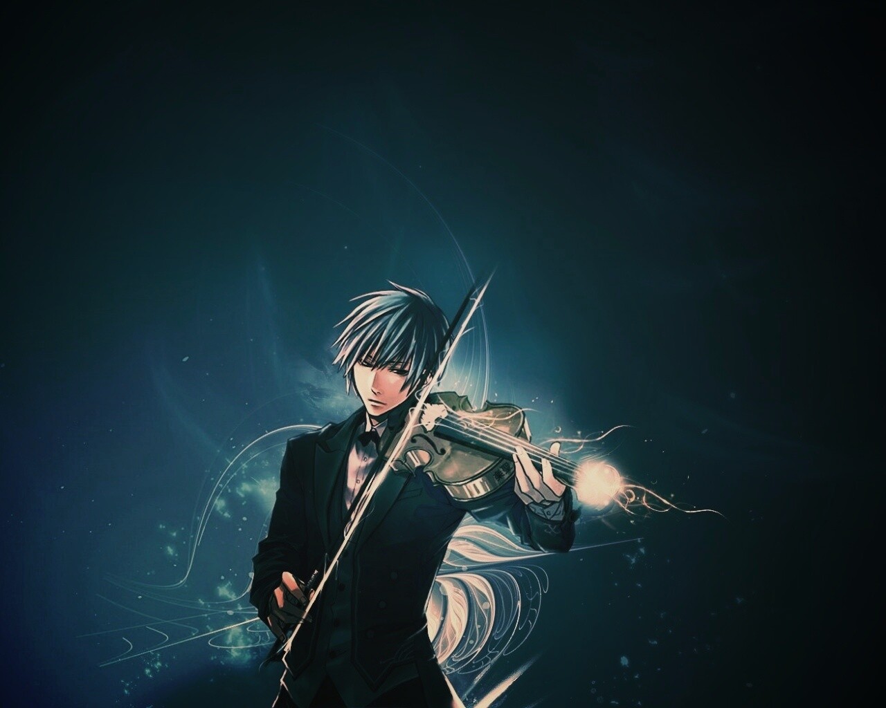 Скрипач обои