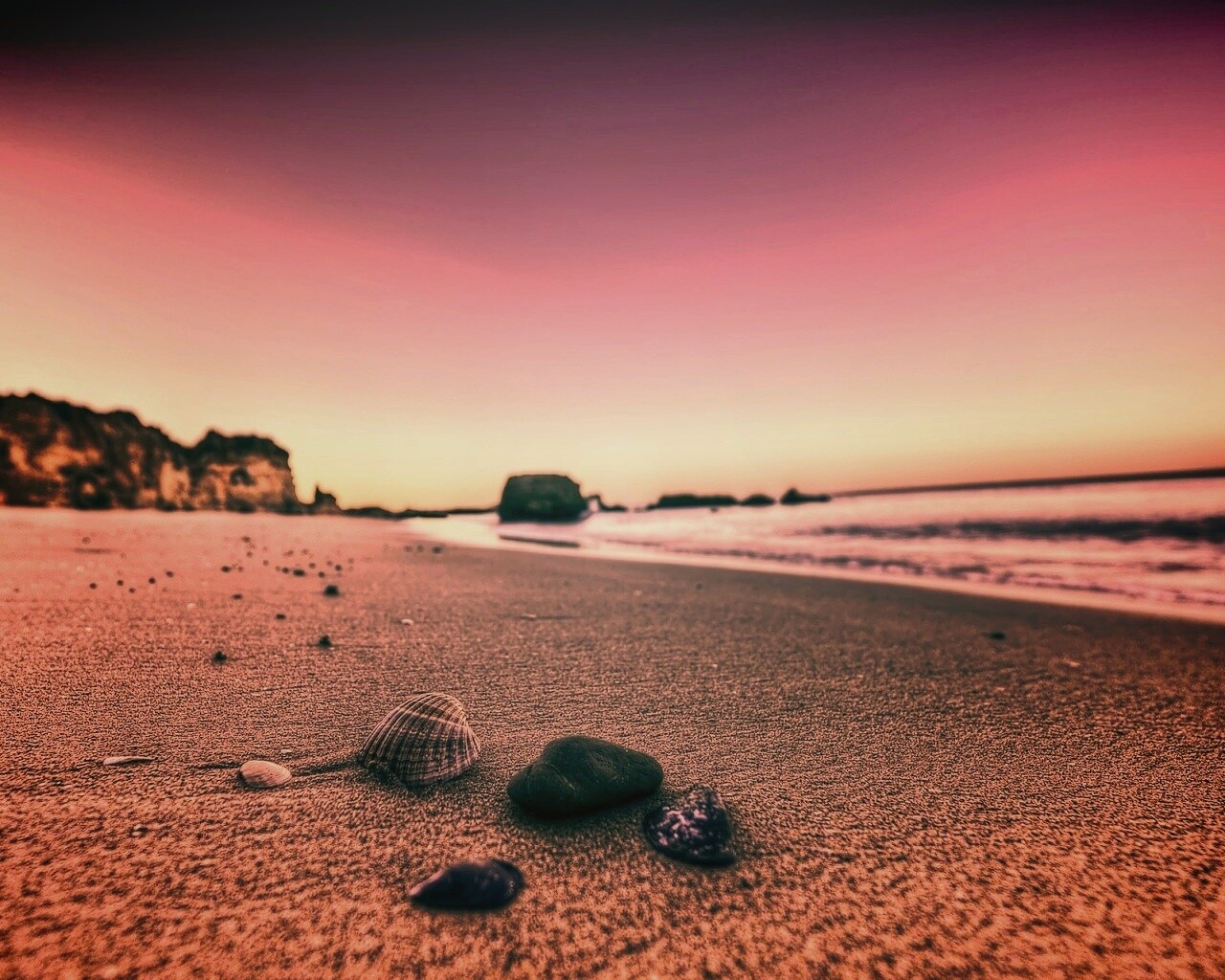 Океанский берег обои