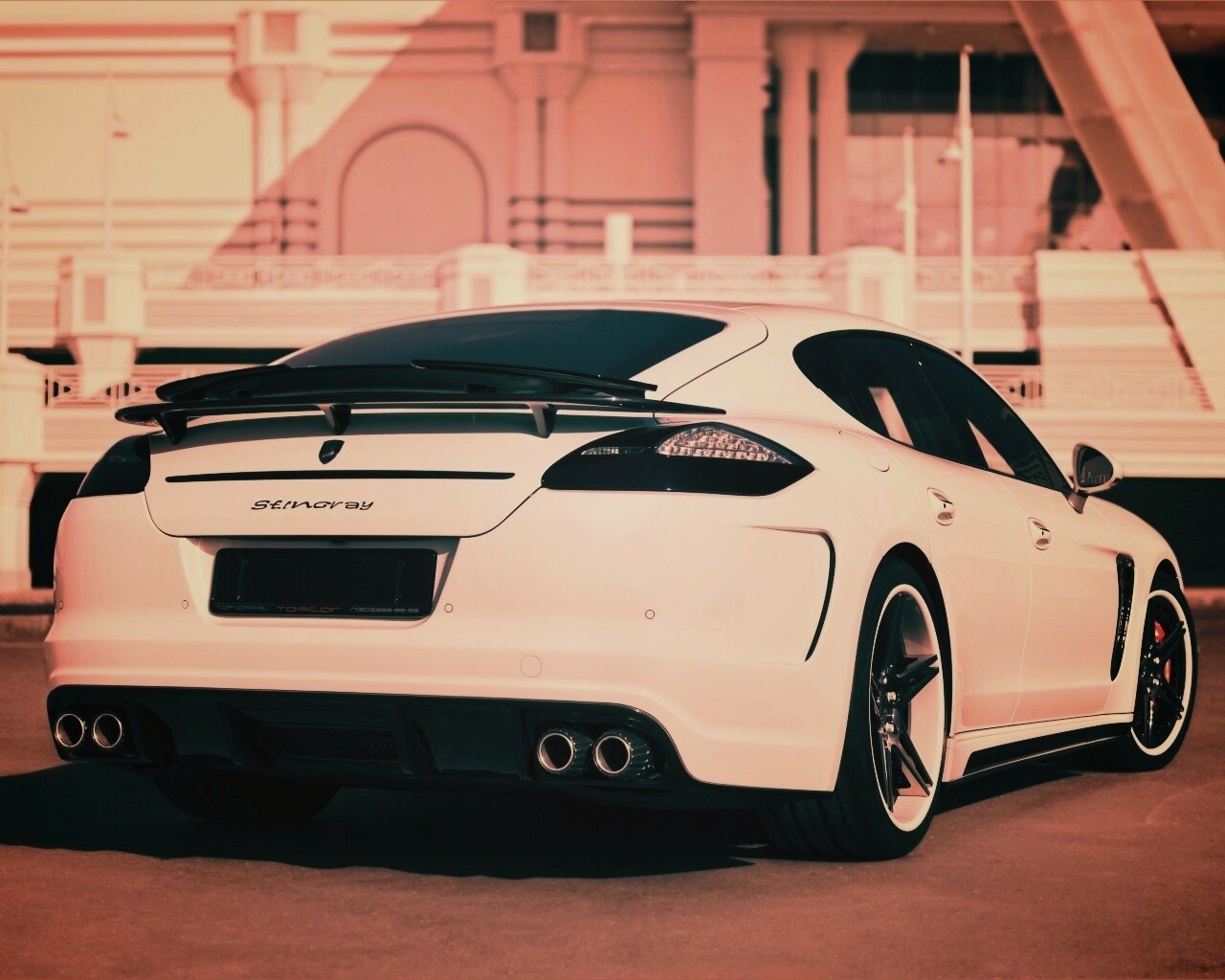 Порше панамера обои