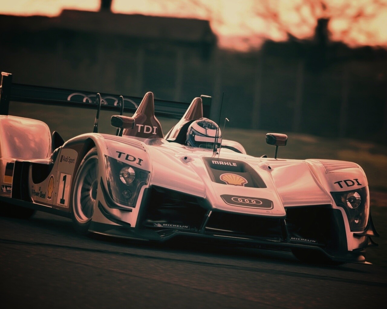 Болид ауди обои