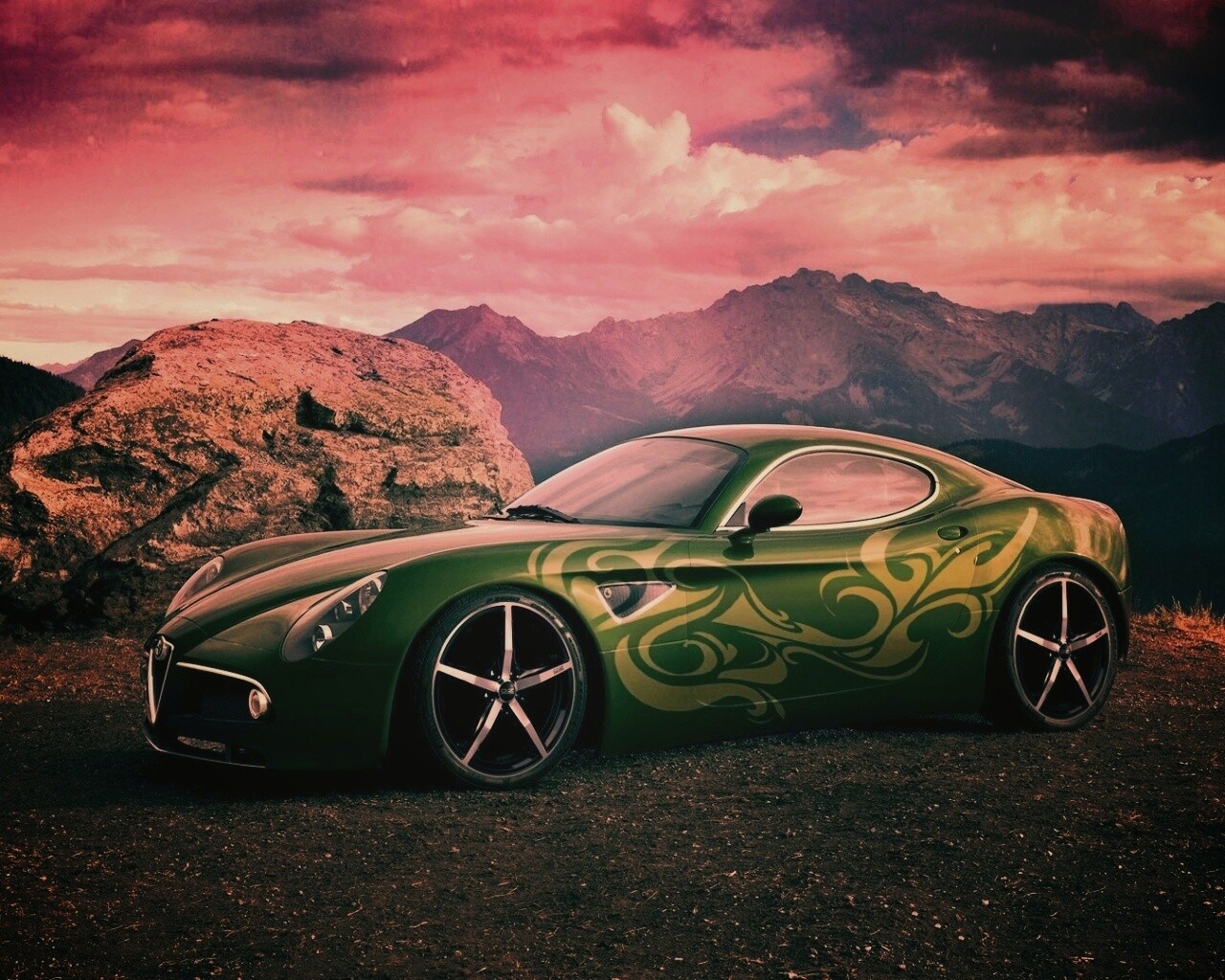 Альфа-ромео обои