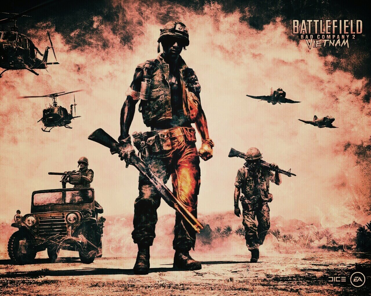 Battlefield Bad Company 2 Vietnam обои