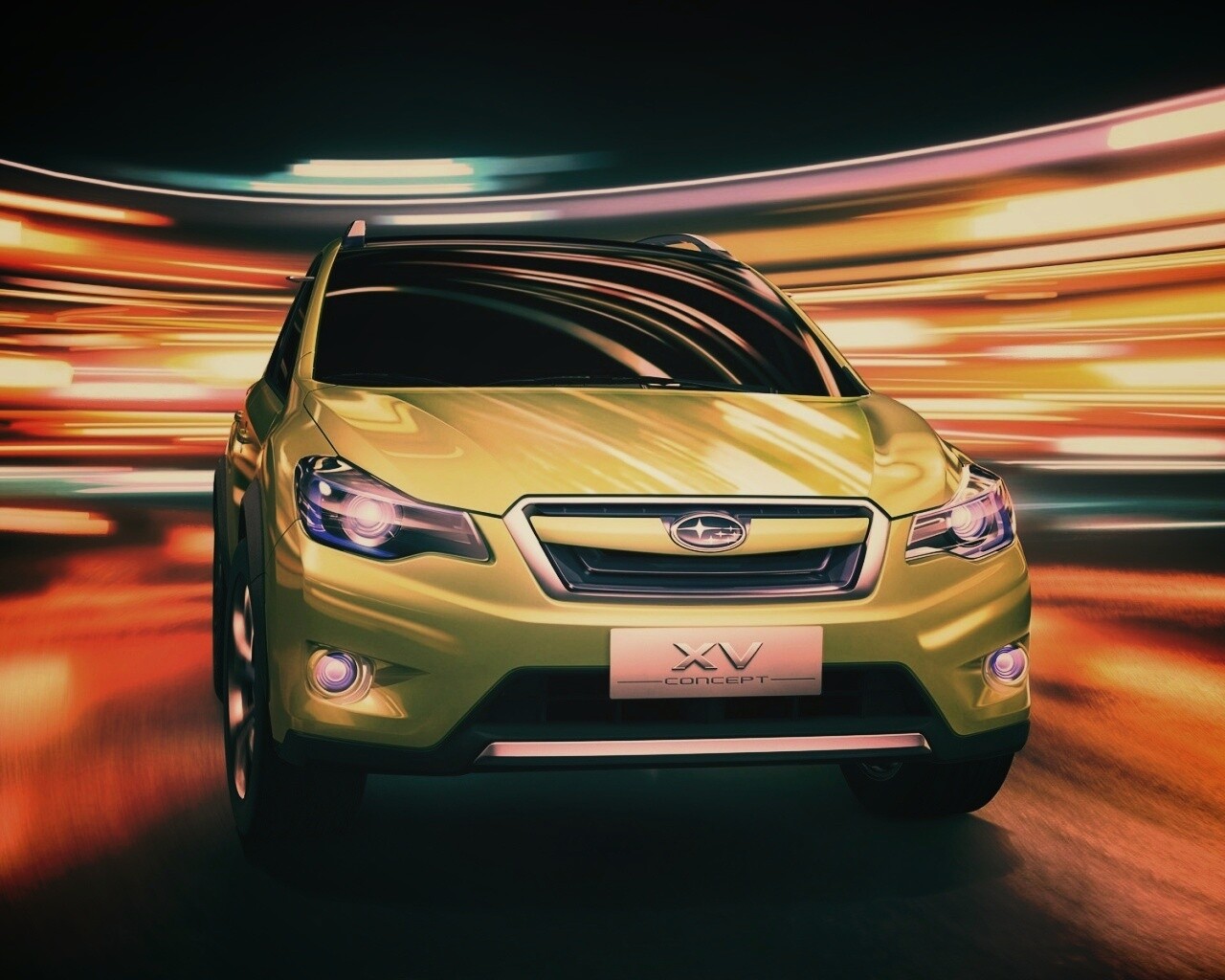 Subaru crossover обои