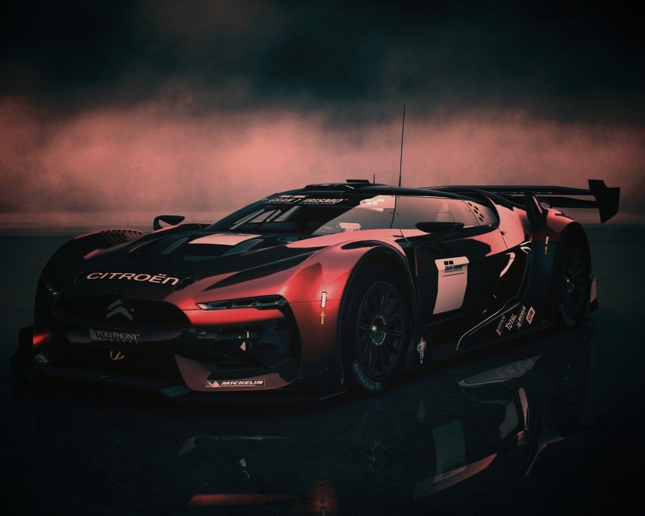 Спорткар Citroen обои