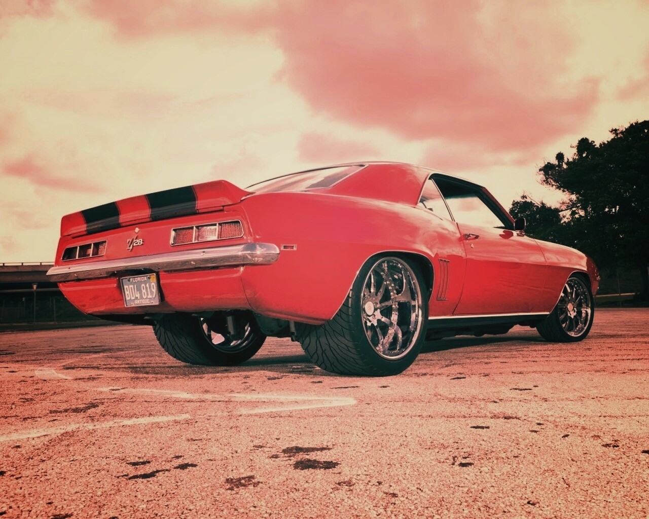 Мускулкар Шевроле камаро обои