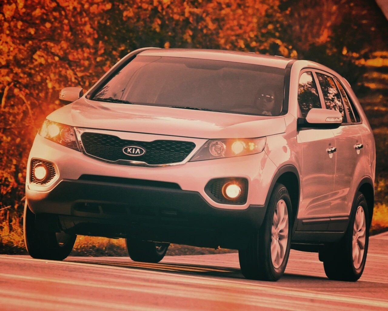 Кроссовер КИА обои