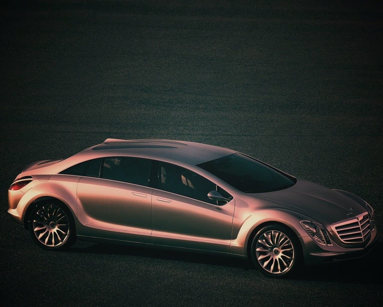 Концептуальный мерседес обои