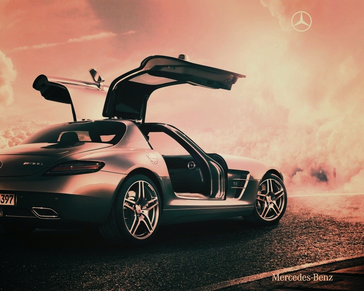Mercedes Benz SLS обои