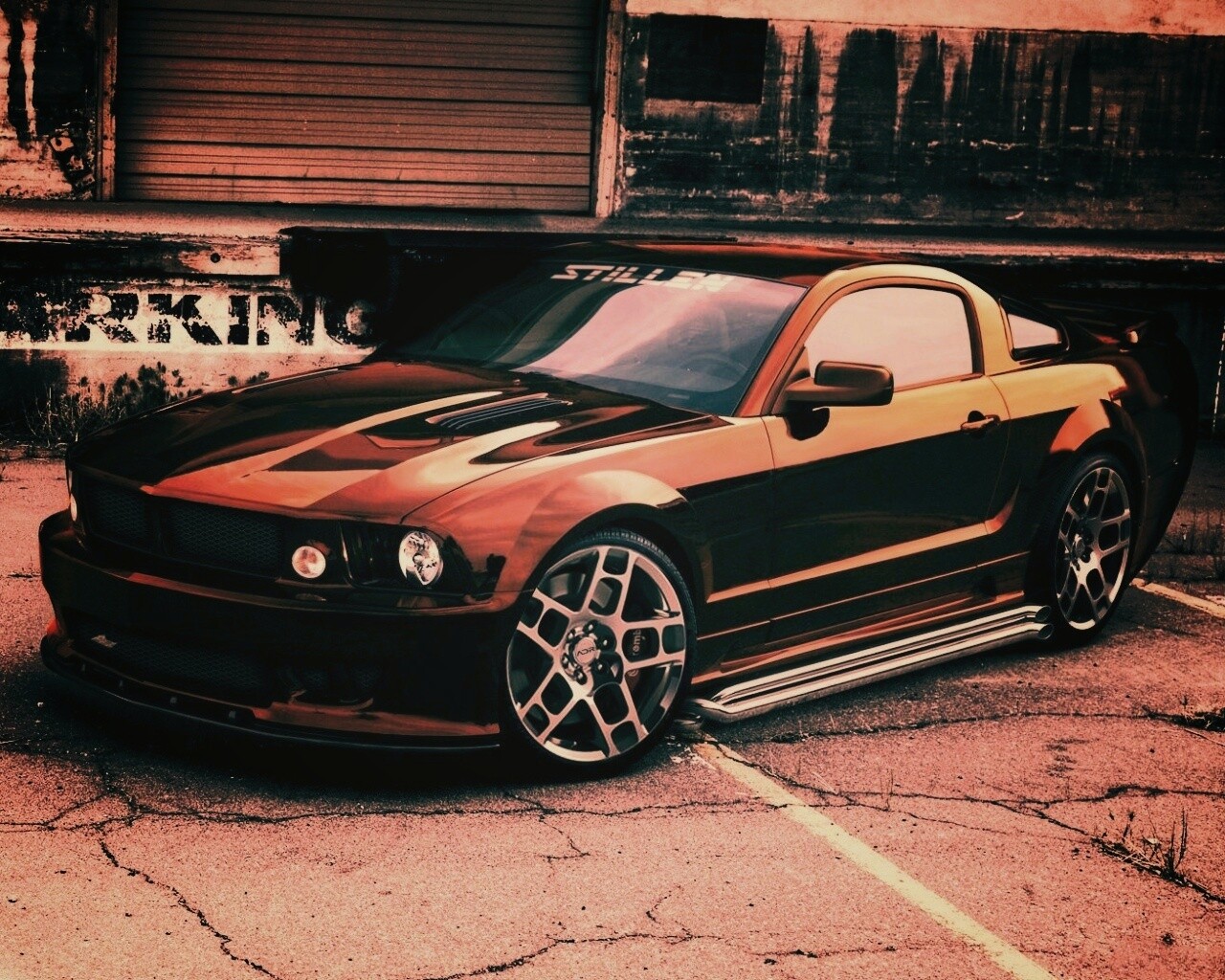 Форд Мустанг обои