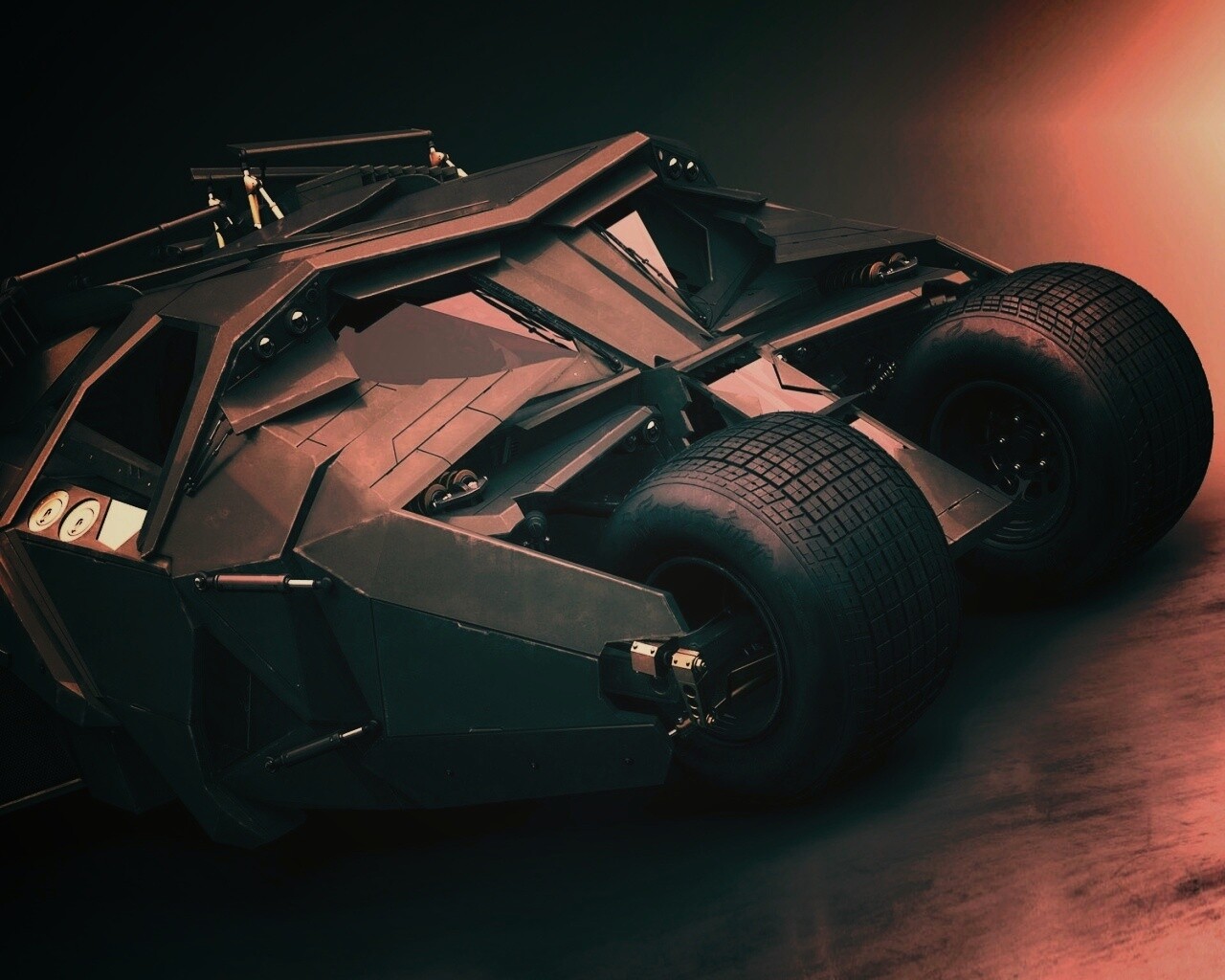 Бэтмобиль обои
