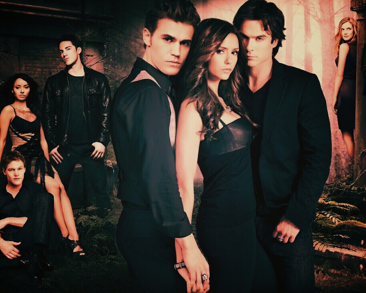 Дневники вампира обои