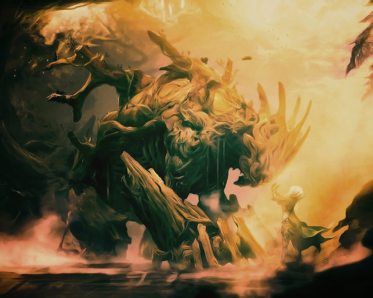 Древний энт обои