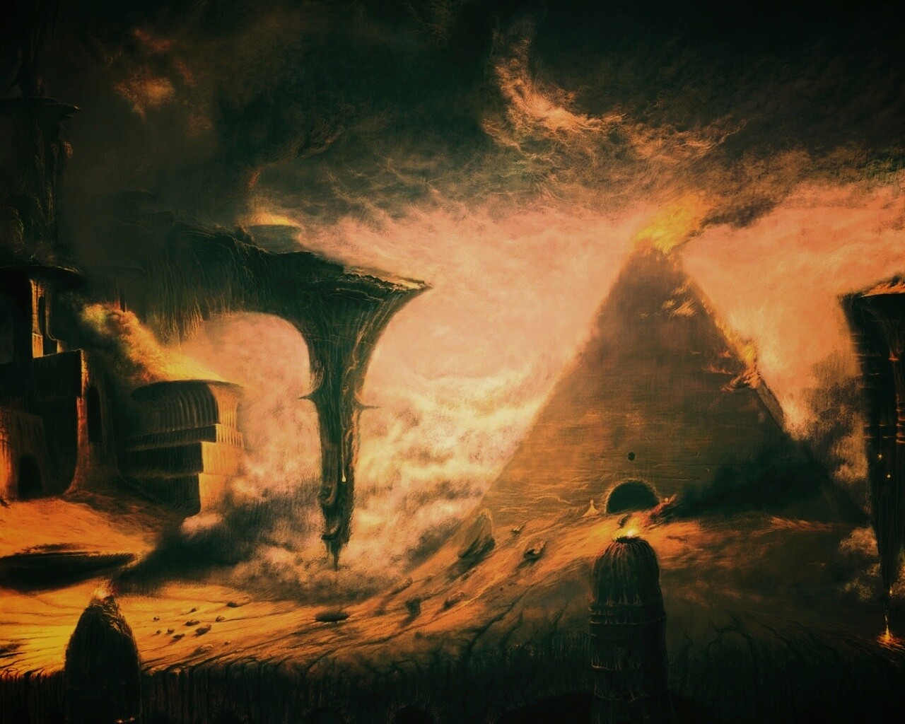 Мир древних обои