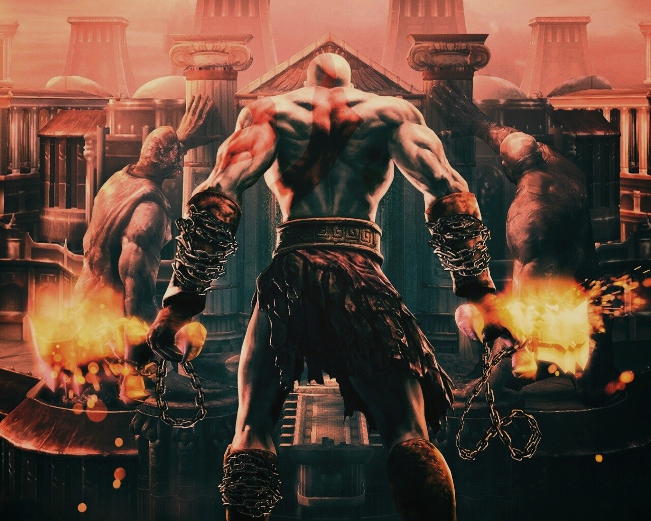 Кратос обои