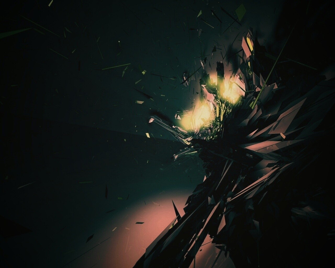 Осколки обои